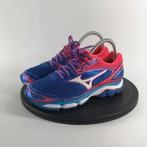 Mizuno Wave Inspire 13 Blue/Pink Athletic Running Shoes Women’s Size 6